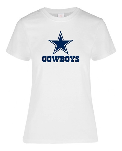 Playera Cowboys Dallas Nfl Futbol Americano Para Dama