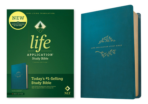 Nlt Life Application Study Bible, Third Edition (red Letter, Leatherlike, Teal Blue), De Tyndale. Editorial Tyndale House Publ, Tapa Dura En Inglés