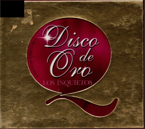 Cd Disco De Oro Los Inquietos Edicion Limitada