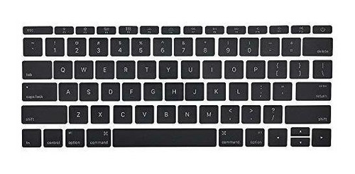 Teclas Teclado Negro Para Macbook Pro Retina.