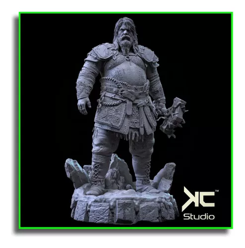 Action Figure Stl Thor God Of War Ragnarok