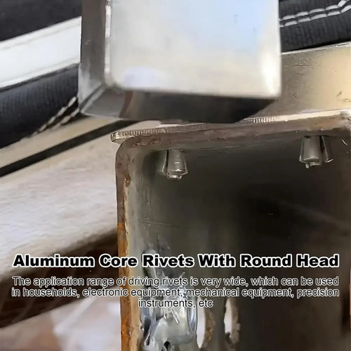 100 Piezas De Remaches De Aleación De Aluminio Hammer Drive