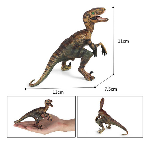Coma Sólida Pintada A Mano Con Diseño De Dinosaurio, Modelo