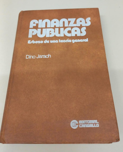 Finanzas Publicas  * Jarach Dino