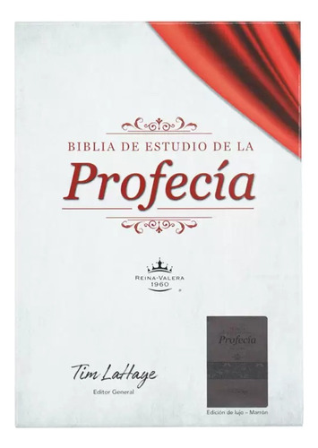 Biblia De Estudio De La Profecia Rvr 1960, Tapa Piel Marron