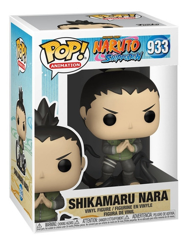 Imagem 2 de 2 de Pop! Funko Nara Shikamaru #933 | Naruto Shippuden