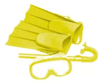 Comprar Set De Buceo Infantil Con Snorkel Máscara Y Patas De Rana