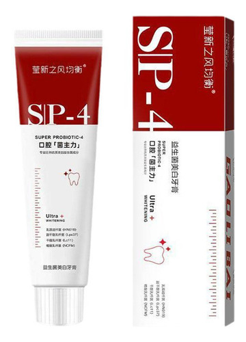 Xinnuo Pasta De Dientes Blanqueadora Probiótica Sp-4