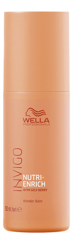 Crema Para Peinar Cabello Seco Wella Invigo Nutri 150 Ml