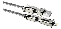 Comprar Cable Usb Tipo C 4 En 1 Metal Premium Carga Rapida 60w
