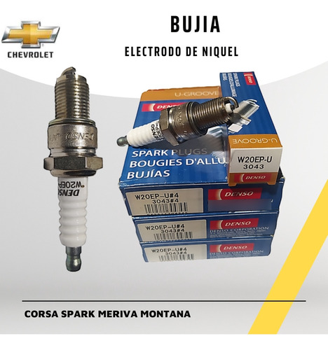 Bujias Para Chevrolet Corsa Spark Meriva Meriva Montana 