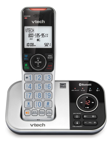 Telefone Sem Fio Vtech Vs112 Dect 6.0 Bluetooth Com Resposta