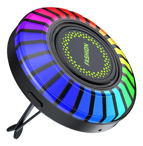 Lampara Rgb Aromatica Auto Ambientador Bluetooth Musical