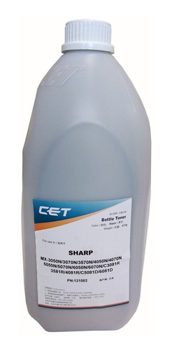 Recarga De Toner Negro Sharp Mx 2630 2651 3050 3051 3060 