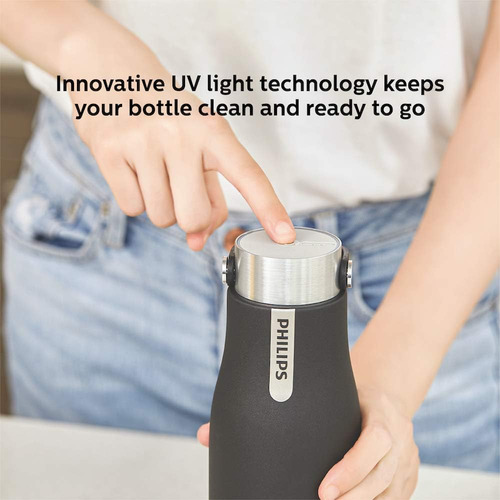 Philips Water Gozero Uv Autolimpante Garrafa De Água Intelig