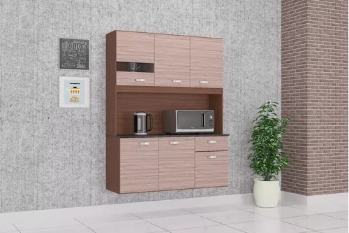 Mueble Auxiliar de cocina 4 puertas 1 cajón 