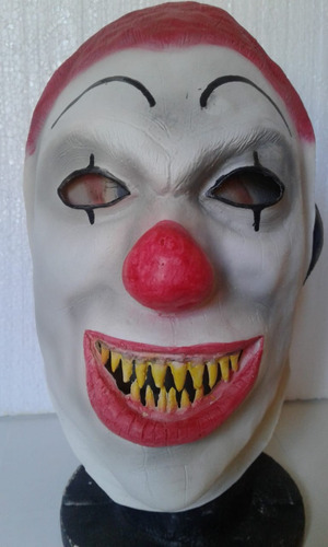 Máscara Latex Payaso Asesino It Terror Halloween Disfráz