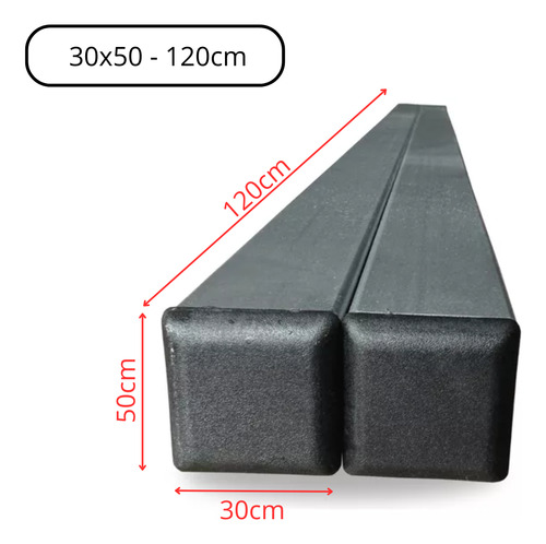 Guia Universal Bancada + 2 Barras Galvanizadas 30x50 120cm