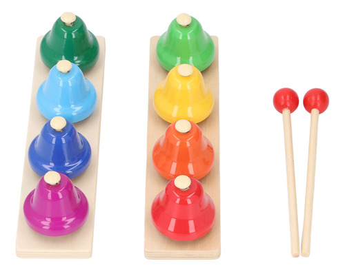 Campana De Escritorio De Juguete Con Instrumento De Percusió
