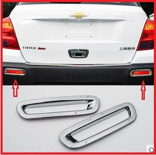 Cubierta Cromada Bomper Trasero 02 Pc Chevrolet Tracker Disp