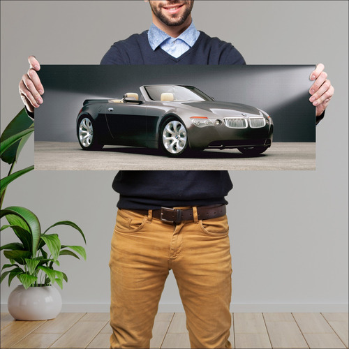 Cuadro 30x80cm Auto 2000 Bmw Z9 Cabrio Concept 8 246