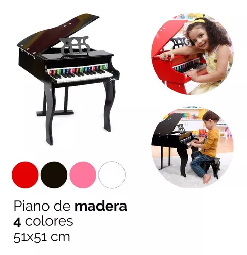 Mini piano infantil em madeira. Ótimo estado - Artigos infantis - Plano  Diretor Sul, Palmas 1260885310