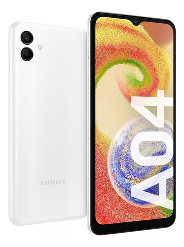 Celular Samsung A04 6.5  64gb 4gb Blanco