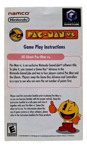 Pac-man Vs. Pac-man World 2 Game Cube (Reacondicionado)