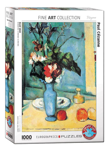 Eurographics Jarrón Azul Por Cezanne Puzzle De 1000 Piezas