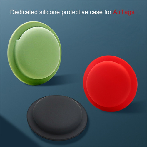 Compatible Funda De Protección Azul Marino Para Airtag