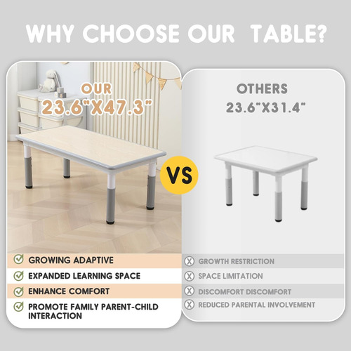 Juego De Mesa Y Sillas De Graffiti Para Niños Jiaoqiu Gris-2