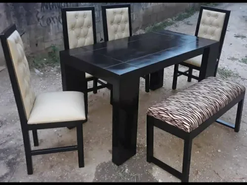 Comedor 6 Puestos Tapizados