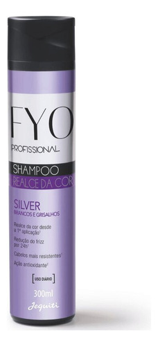 Shampoo Matizador Fyo Profissional Silver 300ml - Jequiti