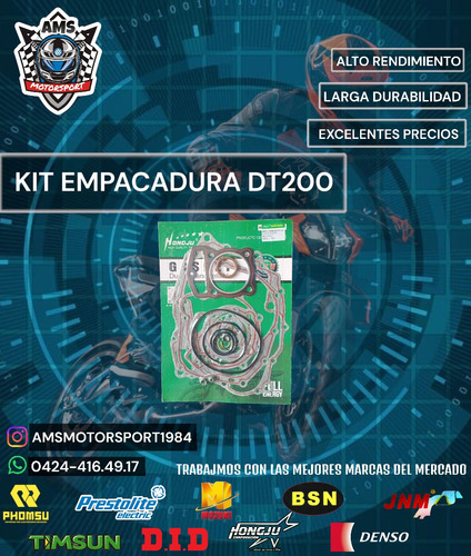 Kit Empacadura Dt200
