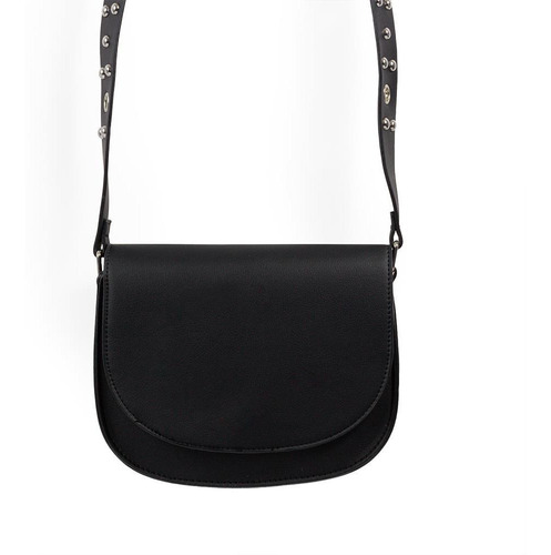 Cartera Bandolera Con Correa De Arandelas Y Tachas Todomoda