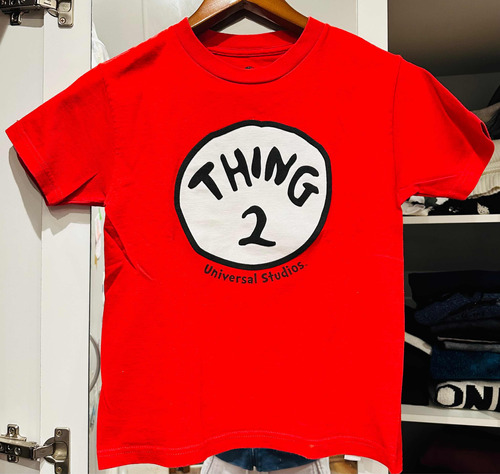 Remera Thing 2 Niño Original Universal Studios