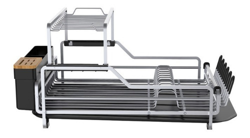 Escurridor Trastes 2 Niveles Aluminio 100% Inoxidable Wk1000