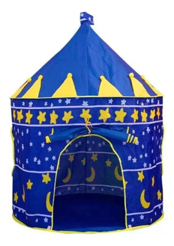 Carpa Castillo Rosa - Azul - Morada Original Plegable