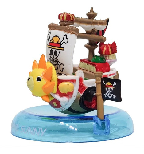 6 Barcos Piratas One Piece Monkey D. Luffy Thousand Sunny