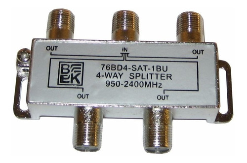 Splitter 4 Vias Bk 950 A 2400 Mhz Para Dividir Señal Antena