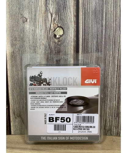 Kit Para Montaje Tank Easylock Marca Givi Bf50