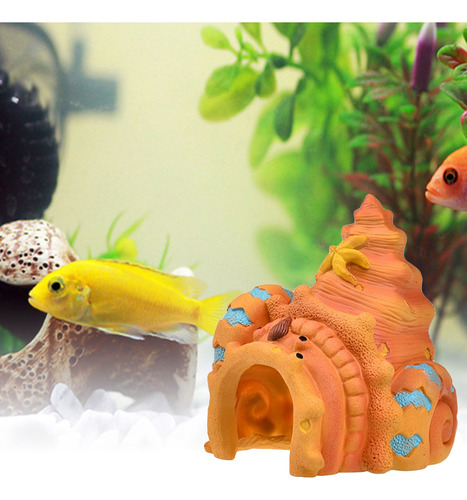 Peces Decorativos En Forma De Caracola De Resina (s) Para Es