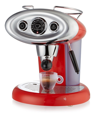 Cafetera Illy Cápsulas Iperespresso X7.1 automática roja cápsulas iperespresso 220V