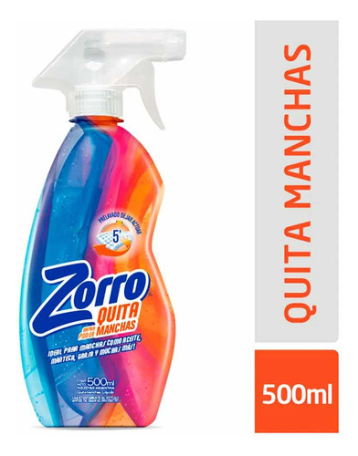 Oferta! Zorro Quita Manchas Gatillo 500ml Pre Lavado