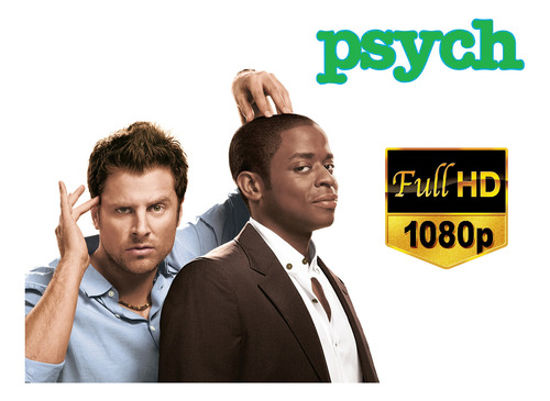 Psych Serie Psíquico Calidad Full Hd Por Temporada