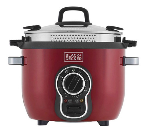 Panela Elétrica Black E Decker 220v Vermelha
