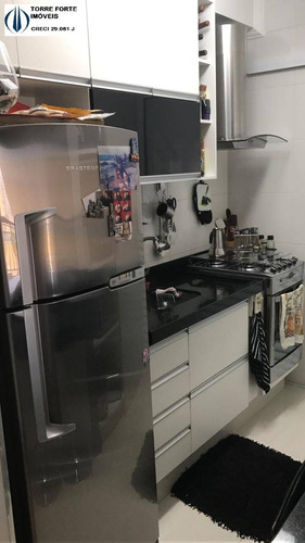 Imagem 3 de 14 de Lindo Apartamento Com 2 Dormitórios, Sacada E 1 Vaga Na Mooca - 2613