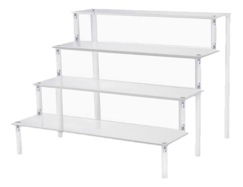 Soporte De Figura De 4 Niveles De Ancho 27x28cm Claro