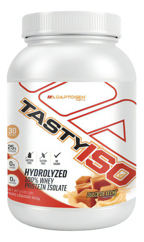 Tasty Iso Whey - 945g - Adaptogen Science Sabor Doce De Leite 912g