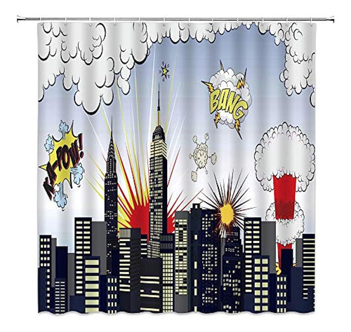 Cortinas De Baño Cortina De Ducha Con Dibujos Animados